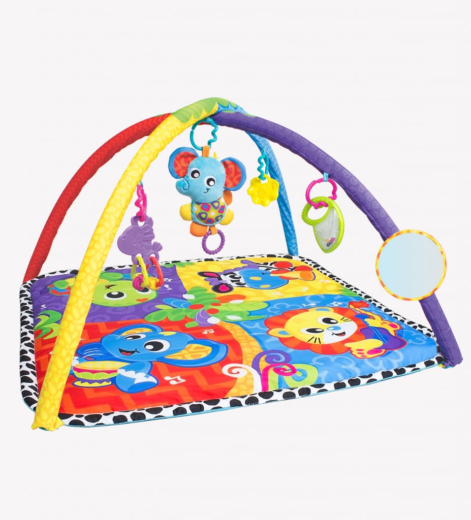 Playgro Arche De Jeux Pliable Junyju Avec Jouets Détachables - Dès La Naissance, Multicolore